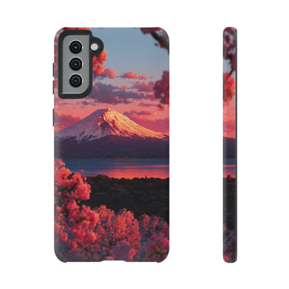 Fuji Rose Horizon Samsung Galaxy Tough Phone Case