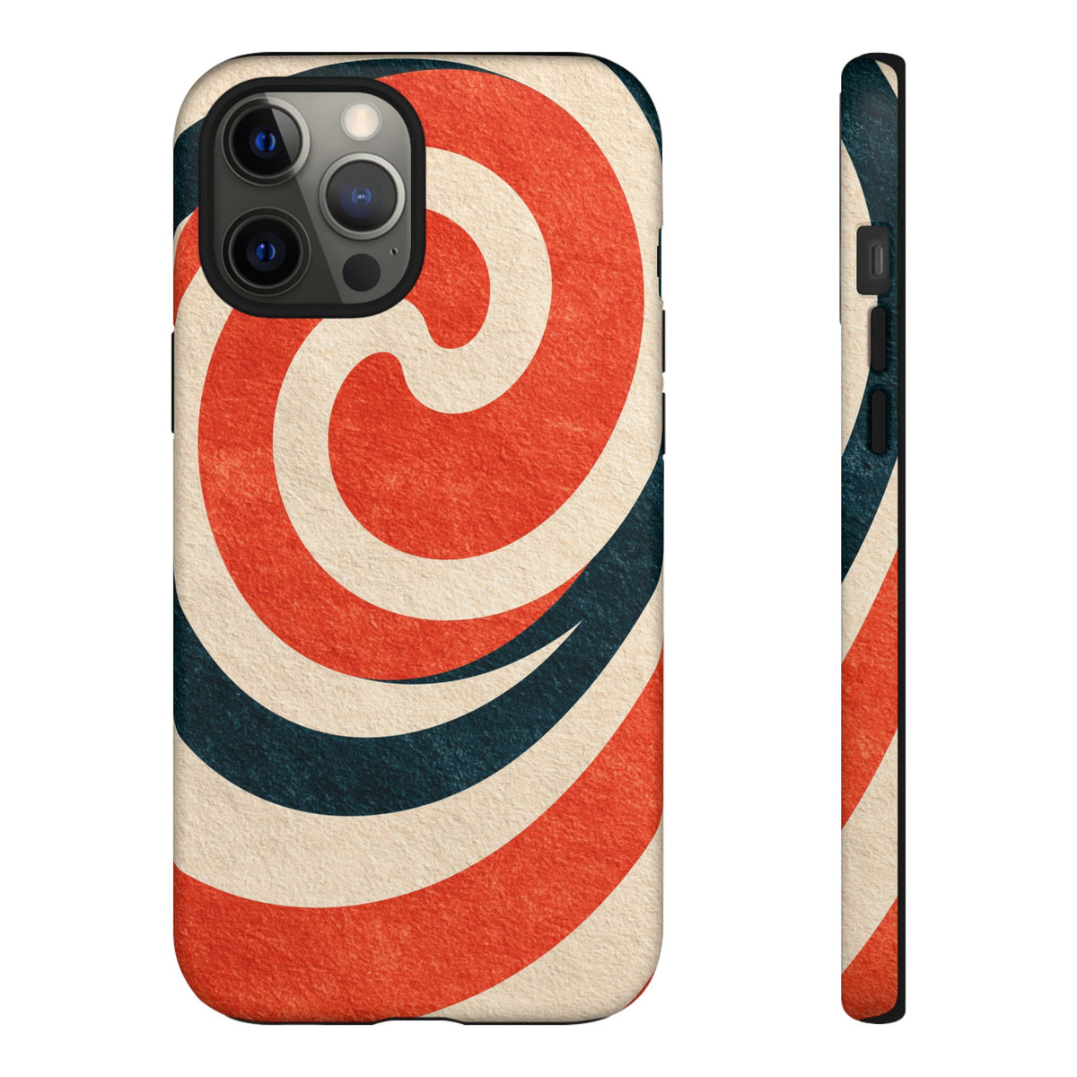 Ember Spiral iPhone Tough Phone Case