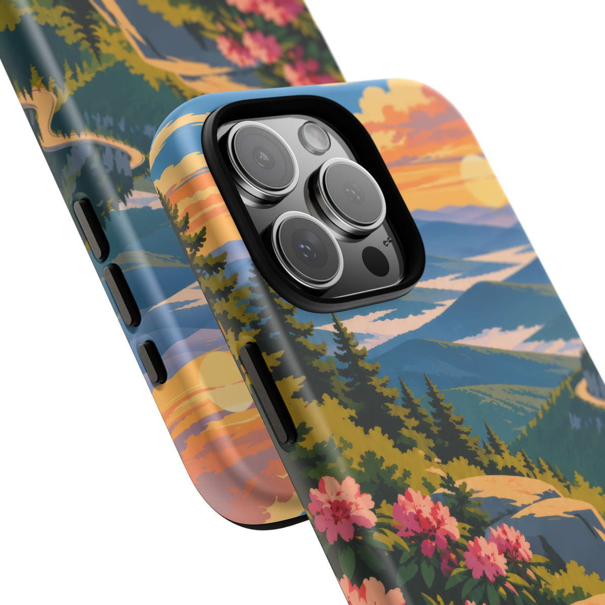 Blue Ridge Parkway — Ridgeway Bloom iPhone Tough Case