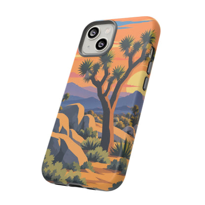 Joshua Tree — Desert Silhouettes iPhone Tough Case