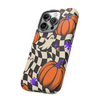 Spectral Groove iPhone Tough Case | retro halloween