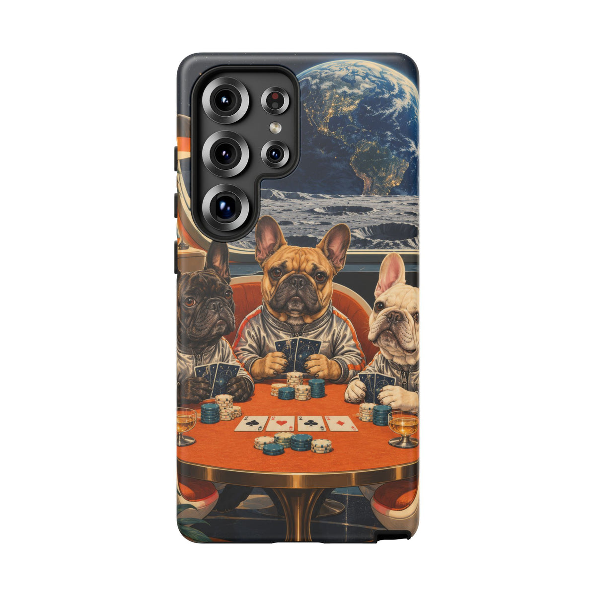 Lunar Card Club Samsung Galaxy Tough Case | french bulldog