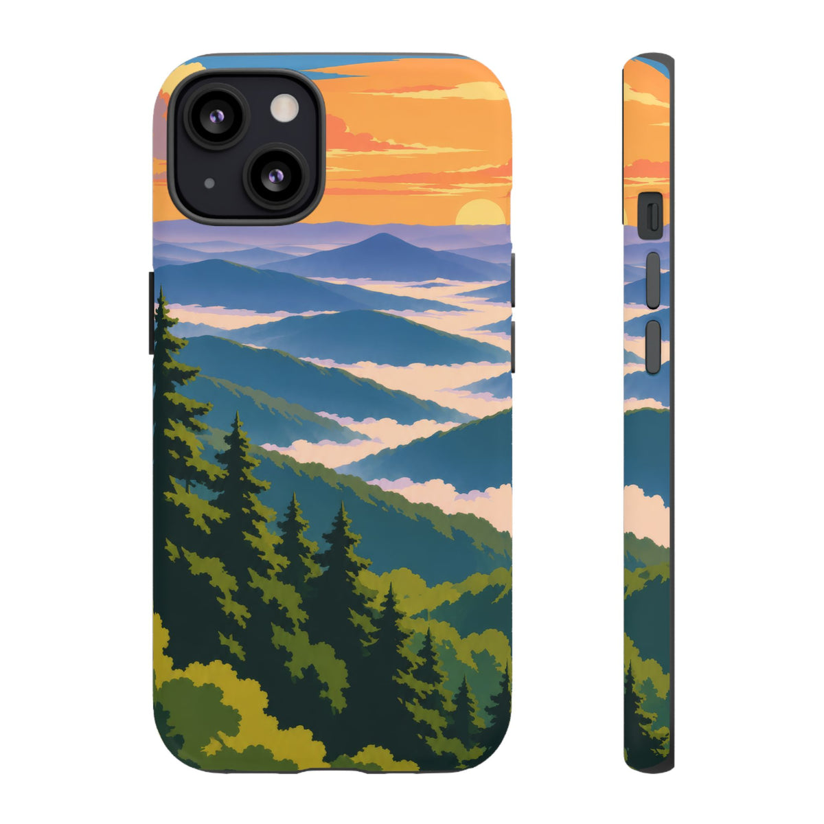 Great Smoky Mountains — Morning Veils iPhone Tough Case