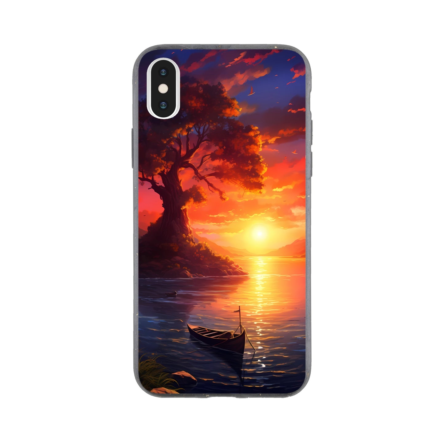 iPhone case - Solitary Sunset Serenade