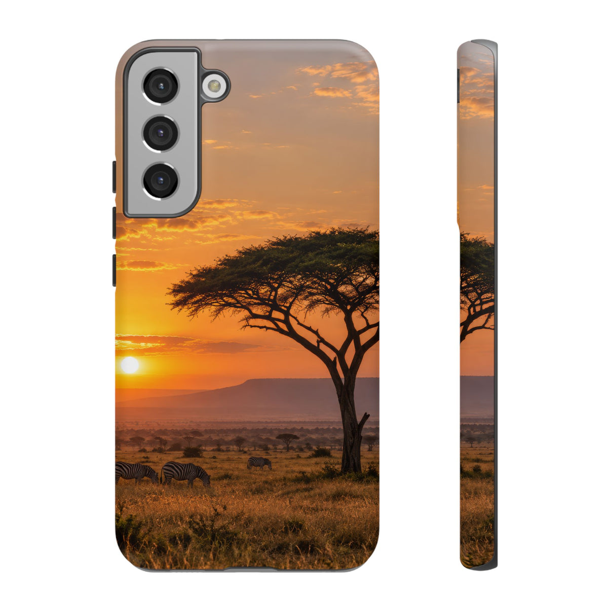 Amber Acacia Samsung Galaxy Tough Case | african sunset