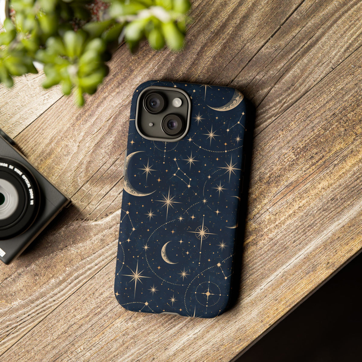Celestial Moon iPhone Tough Case | Nocturne Atlas