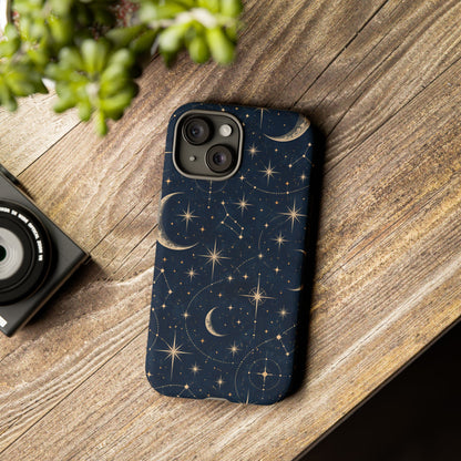 Celestial Moon iPhone Tough Case | Nocturne Atlas