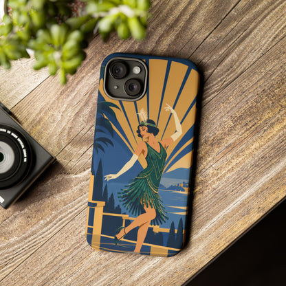 1920s Flapper — Jazz After Dark iPhone Tough Case
