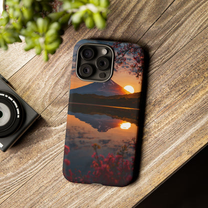 Fuji Golden Reflection iPhone Tough Phone Case