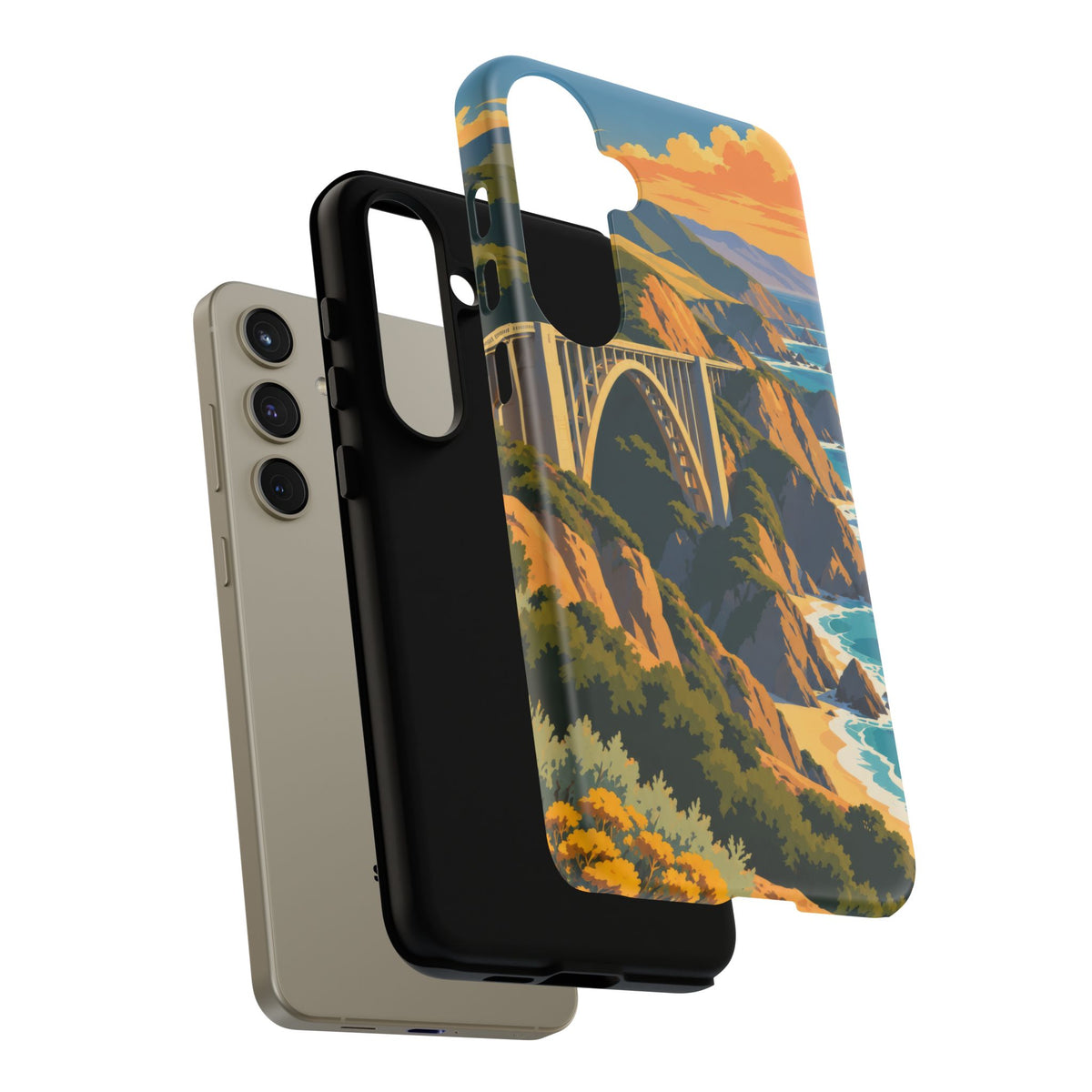 Big Sur — Coastal Arc Samsung Galaxy Tough Case