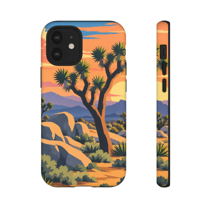 Joshua Tree — Desert Silhouettes iPhone Tough Case