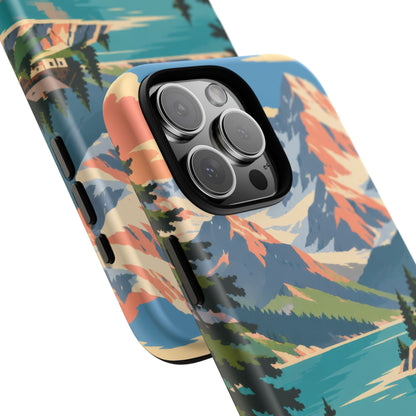 Switzerland — Alpine Lake iPhone Tough Case