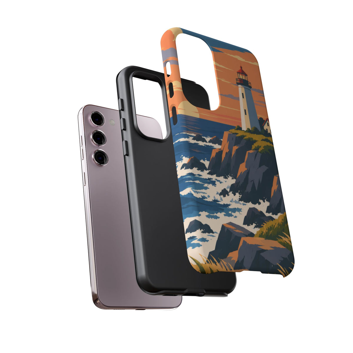 Lighthouse — Atlantic Beacon Samsung Galaxy Tough Case