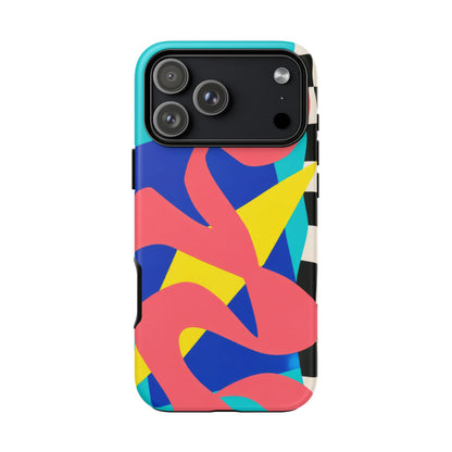Cut Loose iPhone Tough Case | Retro Abstract Art