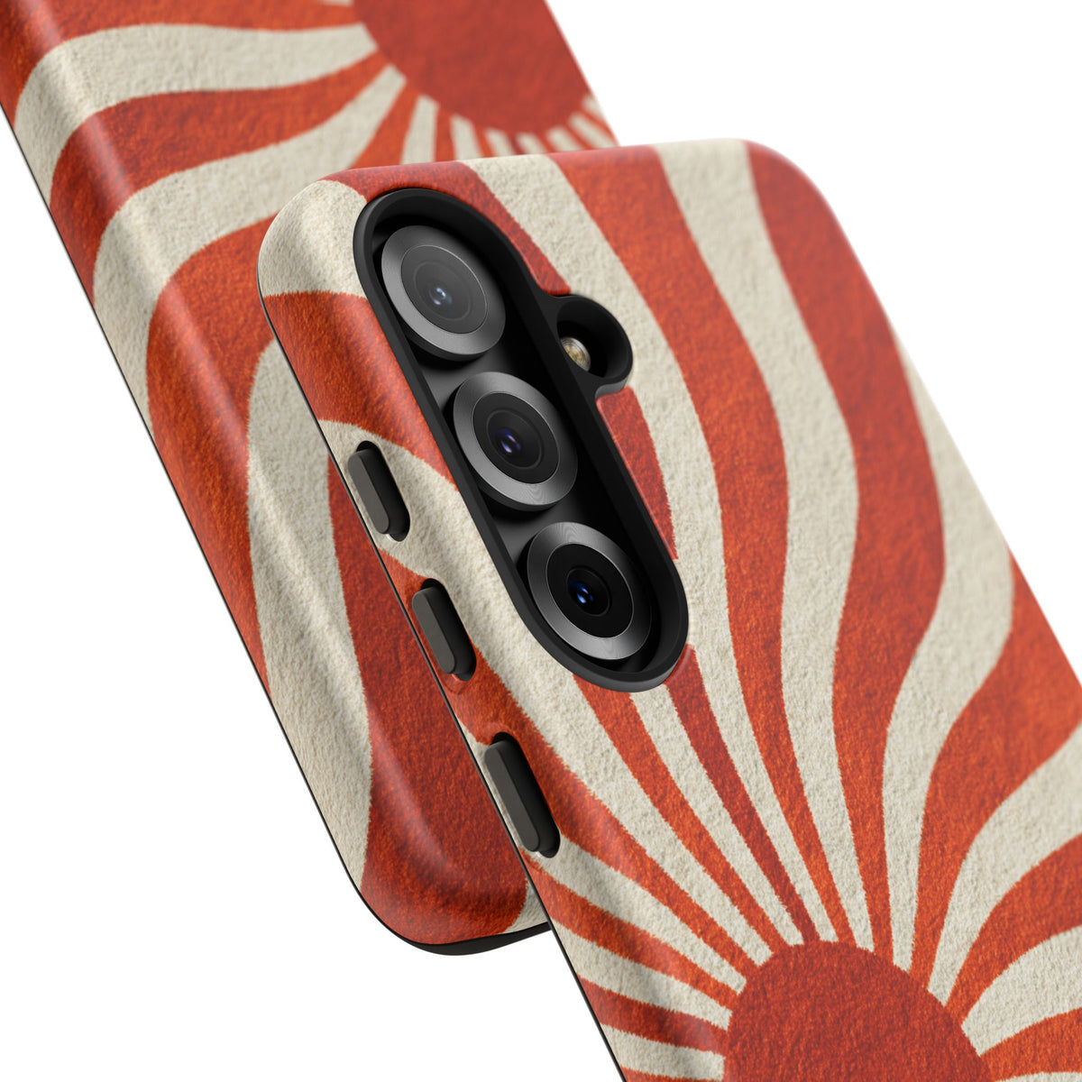 Terracotta Sunburst Samsung Galaxy Tough Phone Case
