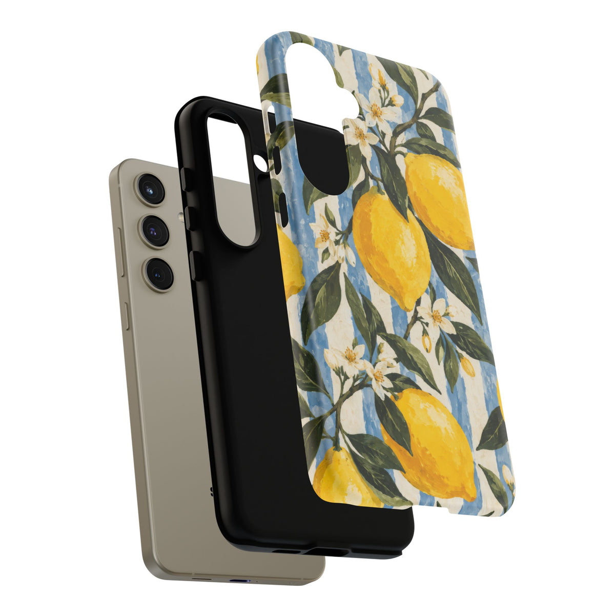 Riviera Lemons Samsung Galaxy Tough Case | lemon print