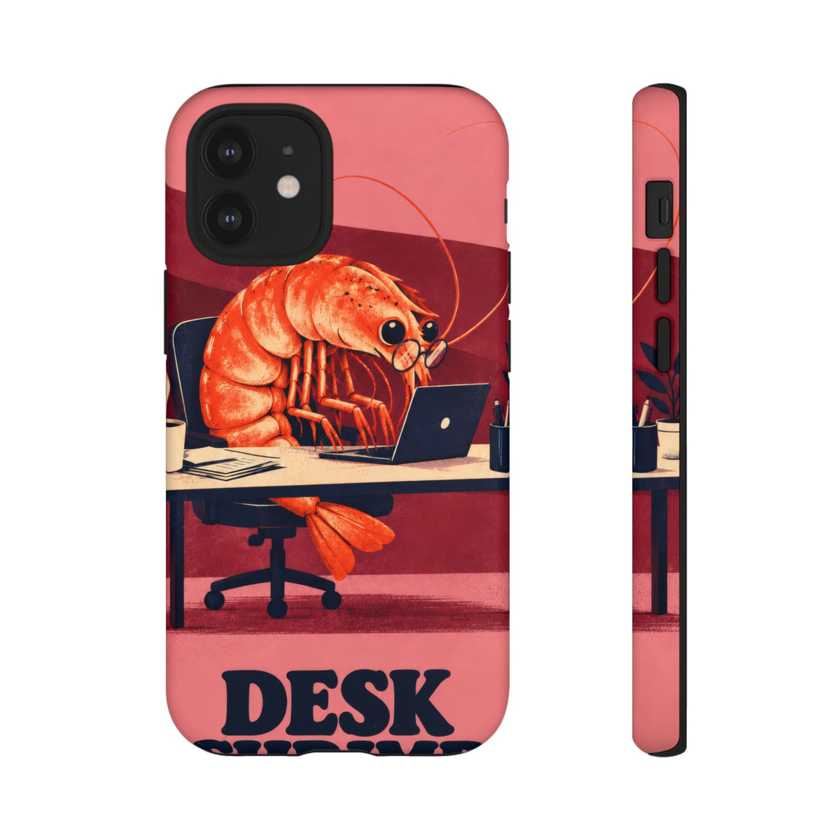 Desk Shrimp iPhone Tough Case