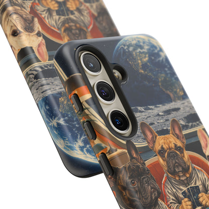 Lunar Card Club Samsung Galaxy Tough Case | french bulldog