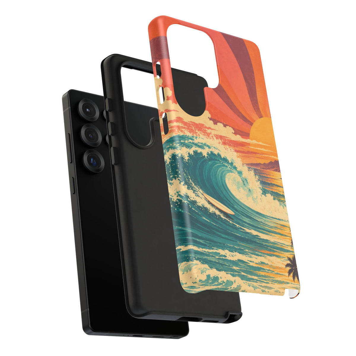 Pacific Daydream Samsung Galaxy Tough Case | vintage surf