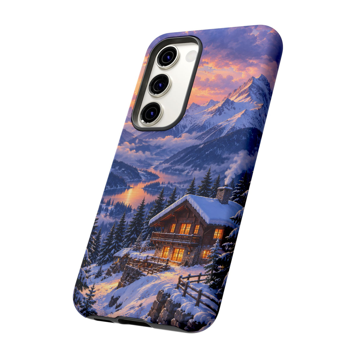 Alpine Hearth Samsung Galaxy Tough Case | winter cabin