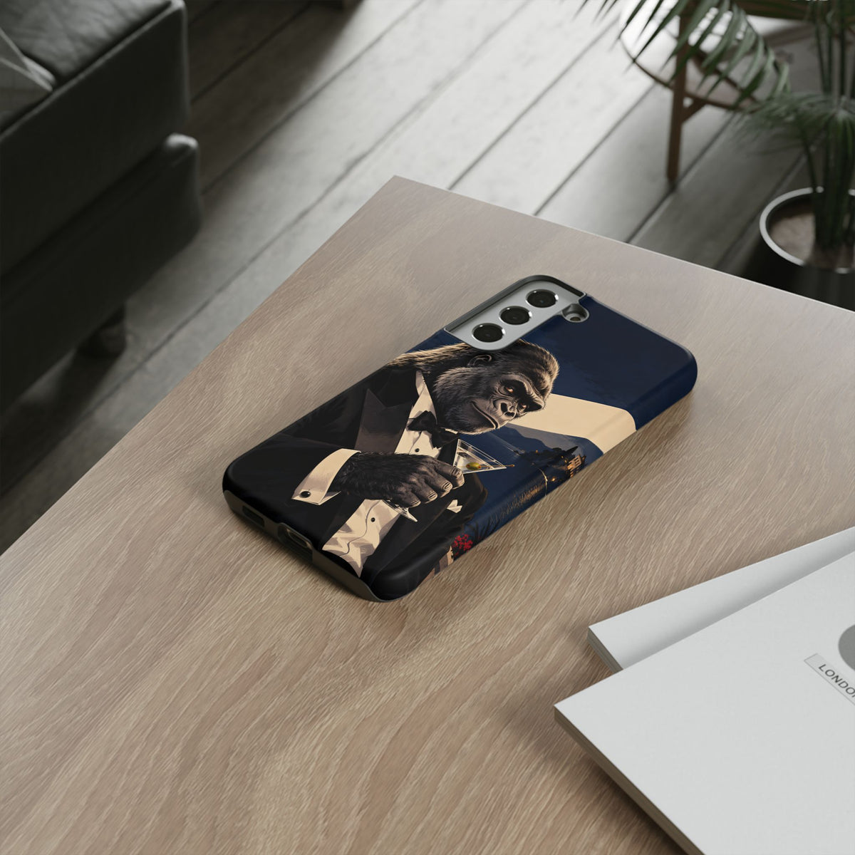 Tuxedo Gorilla Samsung Galaxy Tough Case | License to Peel