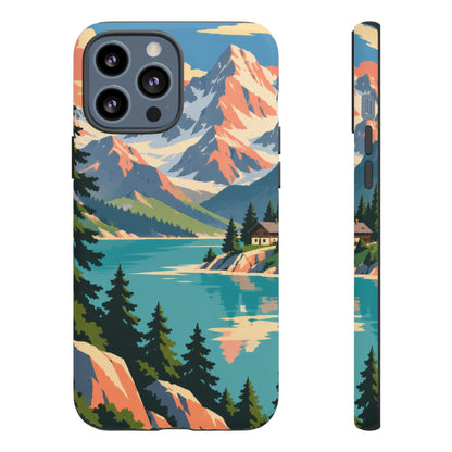 Switzerland — Alpine Lake iPhone Tough Case