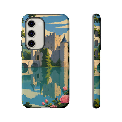 English Castle — Moat and Roses Samsung Galaxy Tough Case