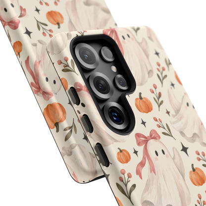 Blush Boo Social Samsung Galaxy Tough Case | cute ghost