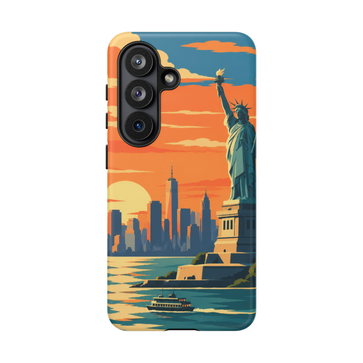 New York City — Harbor Liberty Samsung Galaxy Tough Case