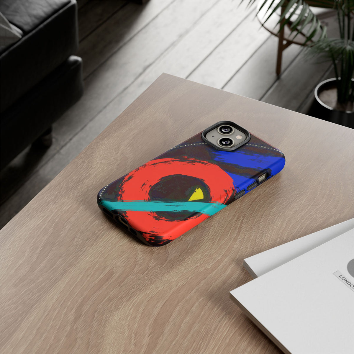 After Hours iPhone Tough Case | Abstract Orbital Art
