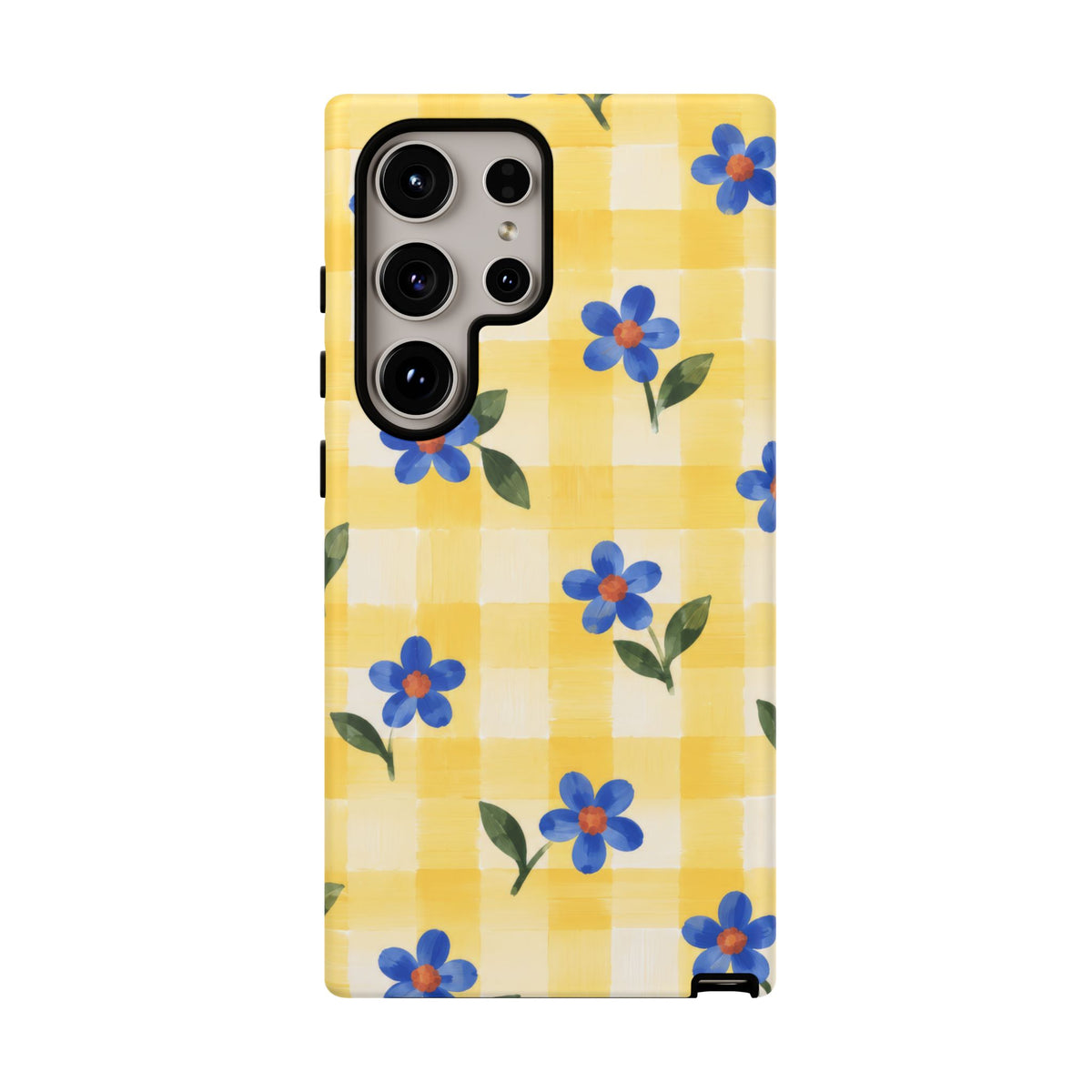 Buttercup Picnic Samsung Galaxy Tough Case | yellow gingham