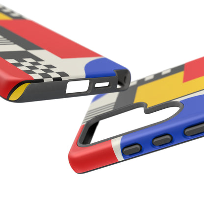 Primary Frequency Samsung Galaxy Tough Case | Primary Color Geometry
