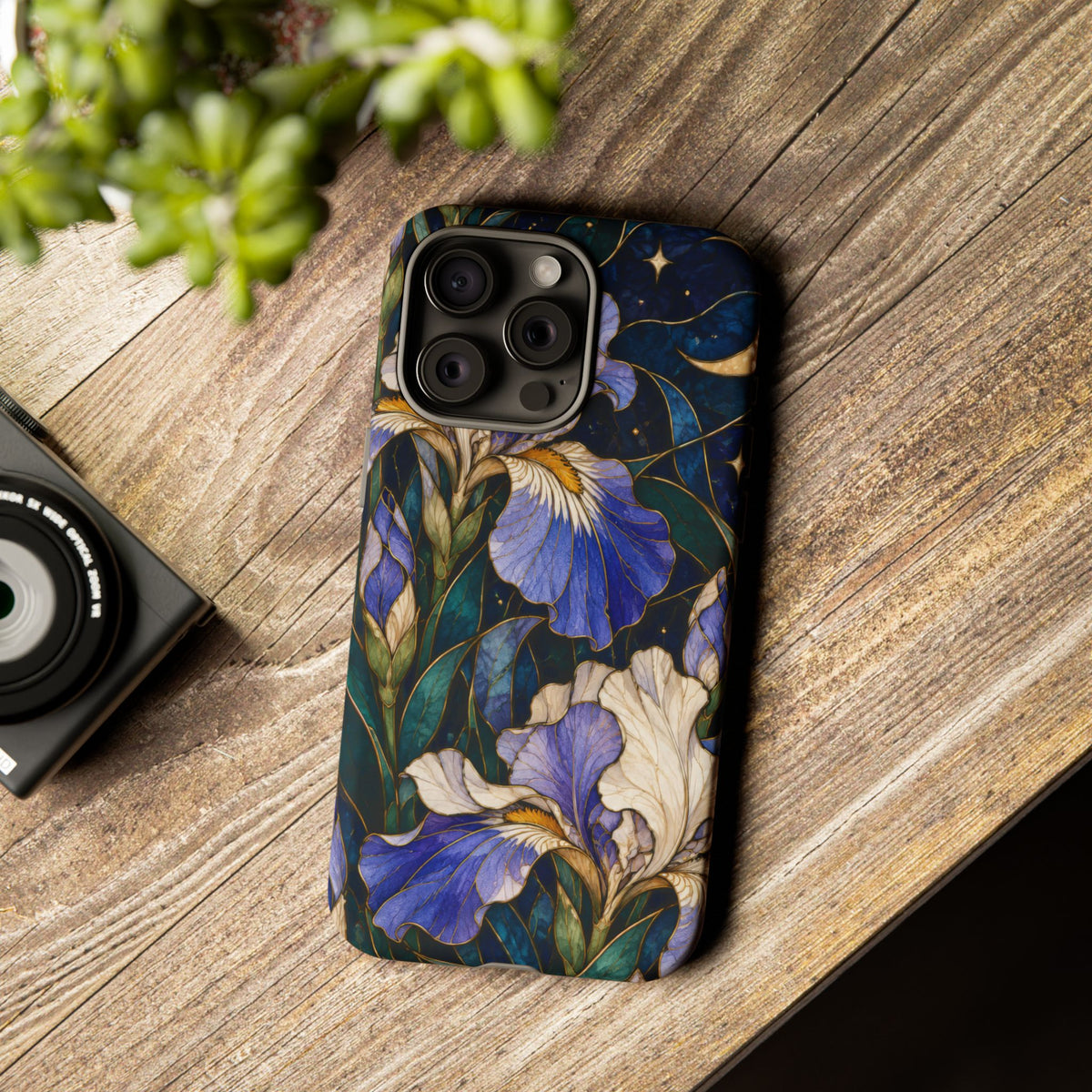 Celestial Iris iPhone Tough Case | iris flowers