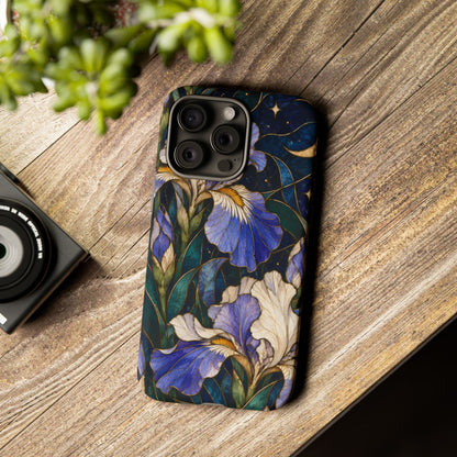Celestial Iris iPhone Tough Case | iris flowers