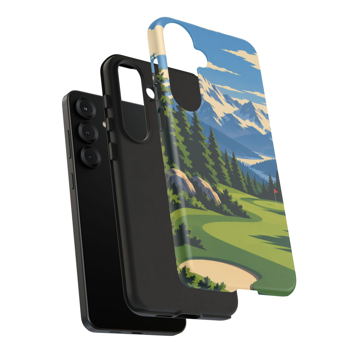 Mountain Golf — Alpine Fairway Samsung Galaxy Tough Case