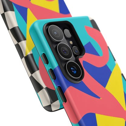Cut Loose Samsung Galaxy Tough Case | Retro Abstract Art