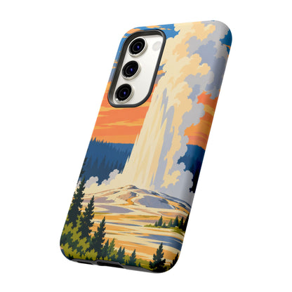 Yellowstone — Geyser Dawn Samsung Galaxy Tough Case