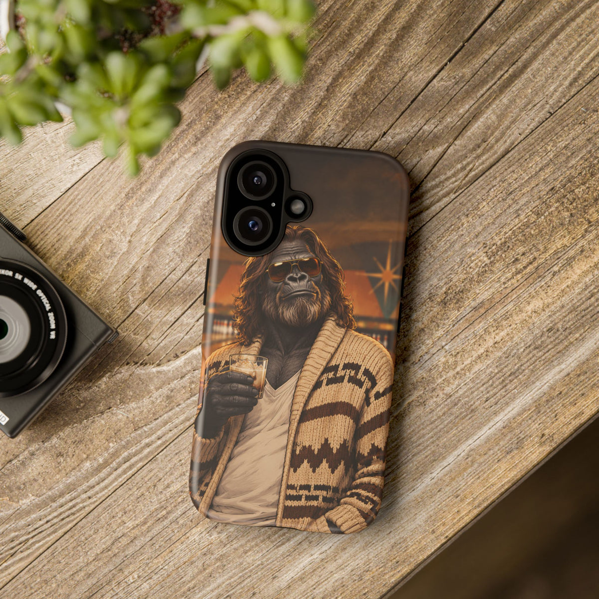 Cardigan Gorilla iPhone Tough Case | The Primate Abides