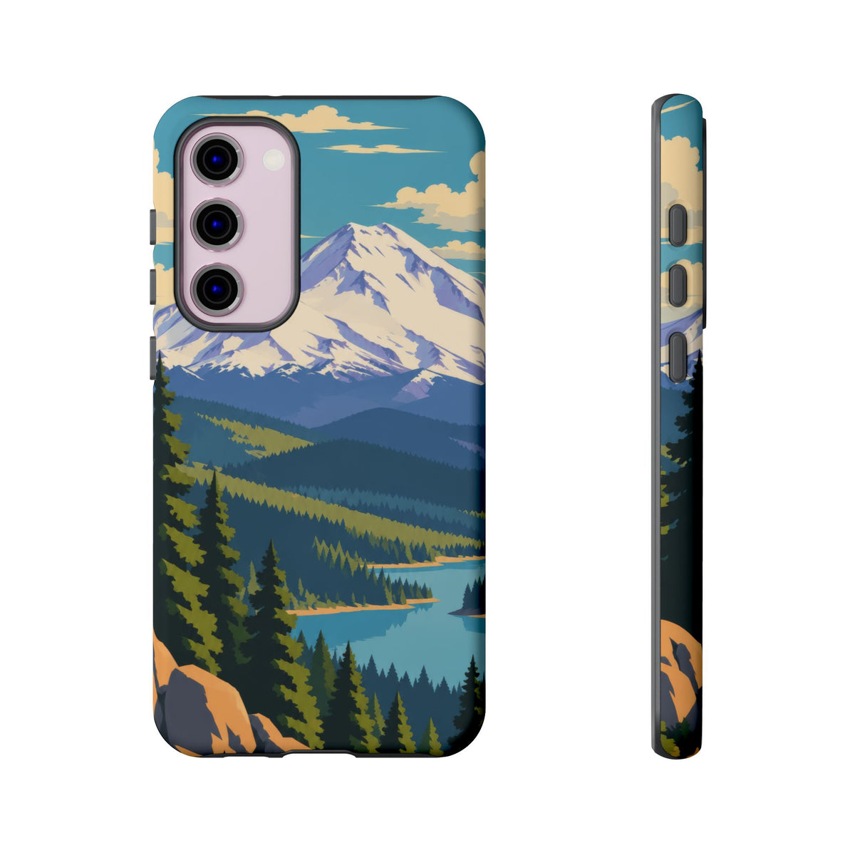 Mount Shasta — Snowlight Samsung Galaxy Tough Case
