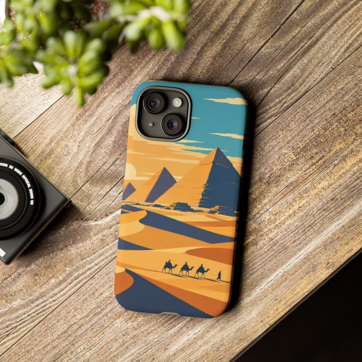 The Pyramids — Sands of Gold iPhone Tough Case
