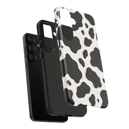 Classic Holstein Samsung Galaxy Tough Case | Black & White Cow Print