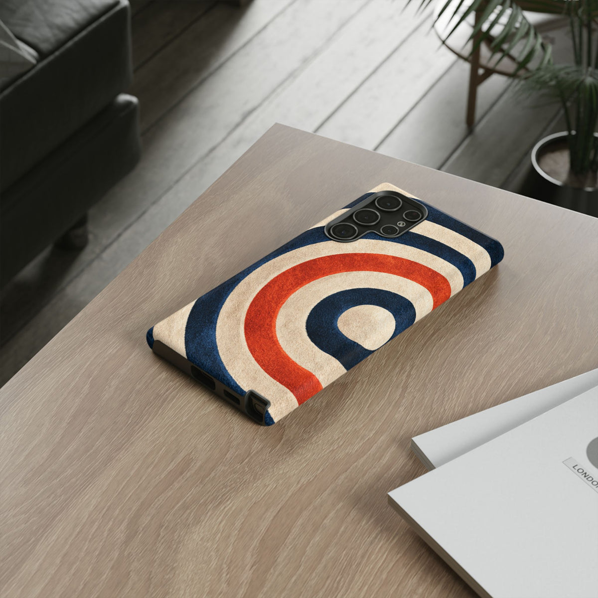Indigo Ember Rings Samsung Galaxy Tough Phone Case