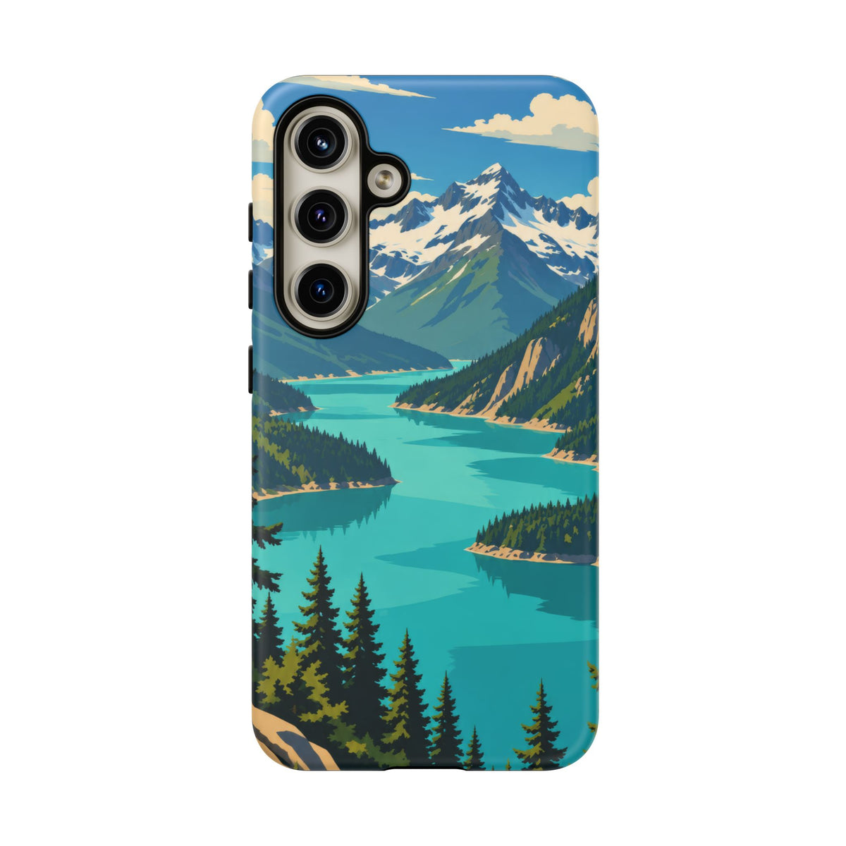 Cascades — Diablo Blue Samsung Galaxy Tough Case