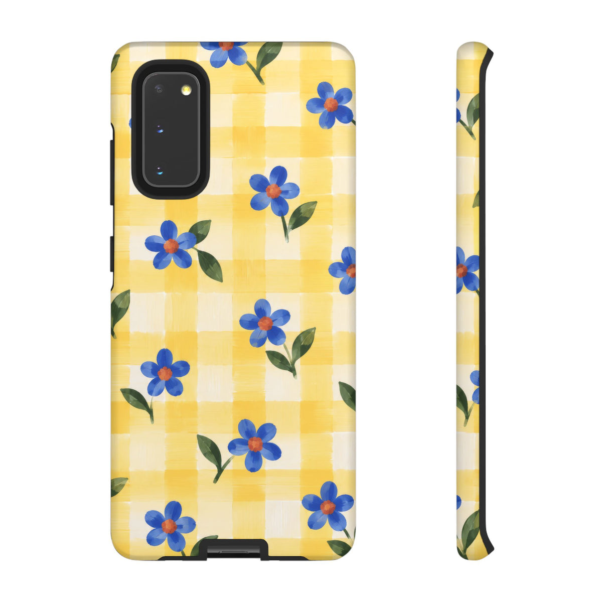 Buttercup Picnic Samsung Galaxy Tough Case | yellow gingham