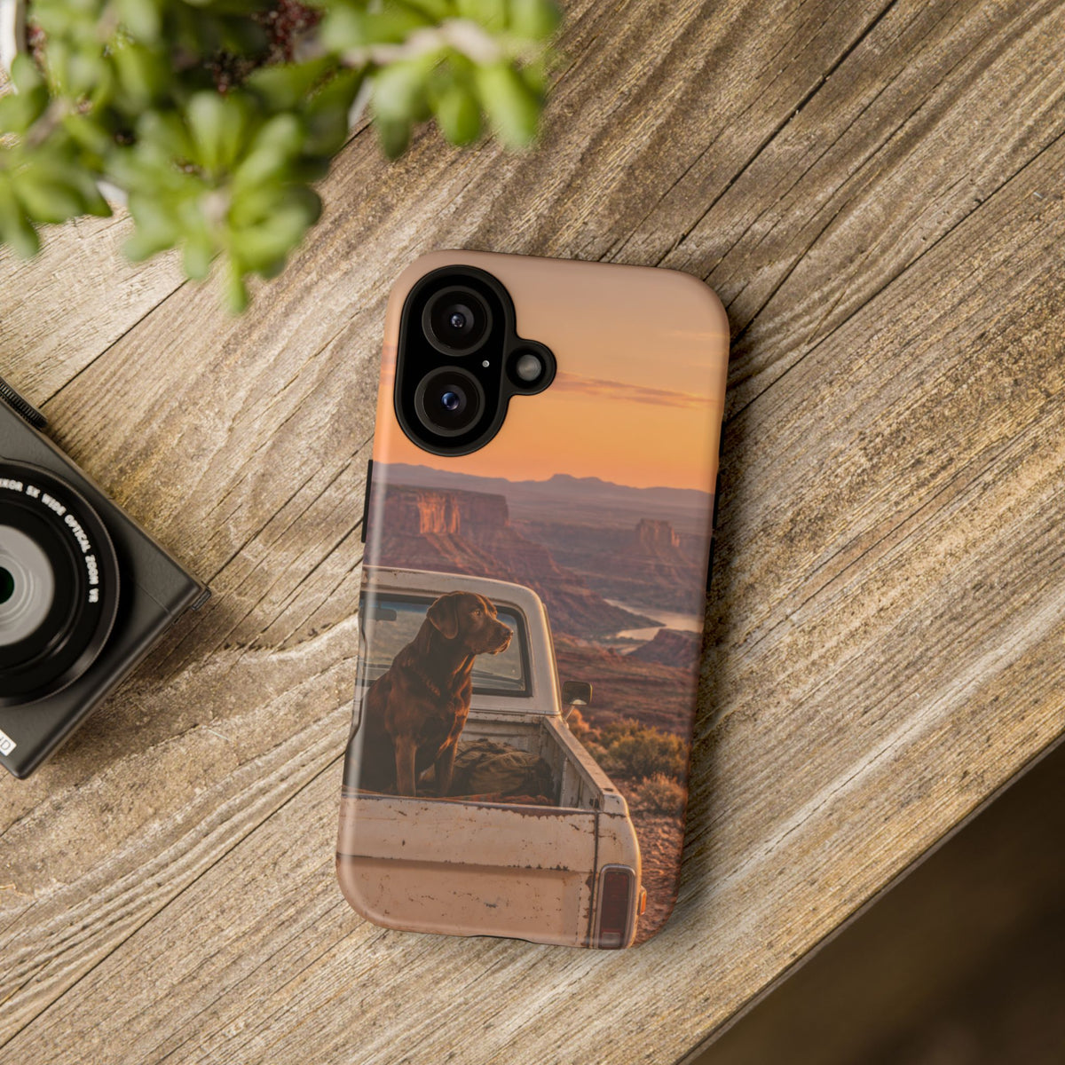Desert Tailgate Companion iPhone Tough Case | labrador