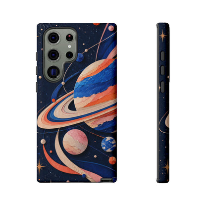 Cosmic Cut Paper Samsung Galaxy Tough Case | modern space