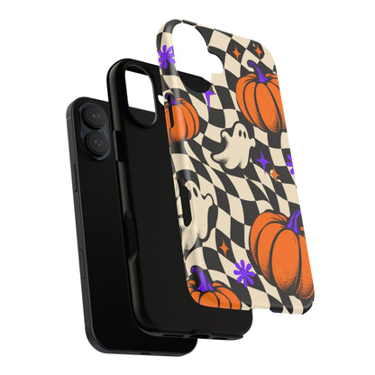 Spectral Groove iPhone Tough Case | retro halloween