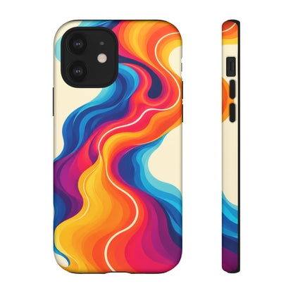 Electric Tide iPhone Tough Case | psychedelic wave