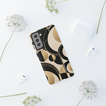 Pearl Orbit Samsung Galaxy Tough Case | art deco