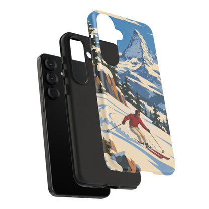 Swiss Skiing — Downhill Arc Samsung Galaxy Tough Case